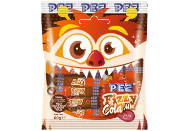 Pastilas Fizzy Cola PEZ 60g