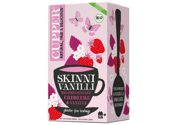 BIO augļu tēja CUPPER Skinni Vanilli 20x2g