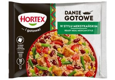 Saldēti dārzeņi Mexican HORTEX ar vistu 450g