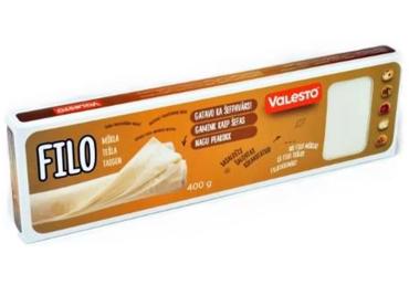 Filo mīkla VALESTO saldēta 400g