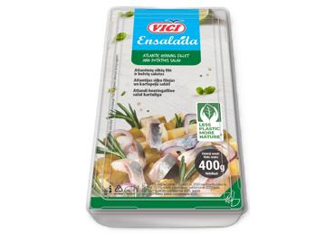 Siļķu salāti ar kartupeļiem VIČI 400g - 2