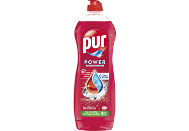 Trauku mazgāšanas līdzeklis PUR Power Raspberry 750ml