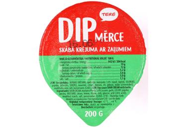 Krējuma Dipmērce TERE ar zaļumiem 200g - 2