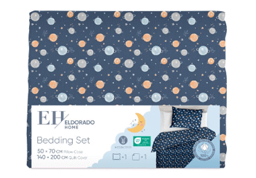 Gultas veļas komplekts 140x200/50x70cm