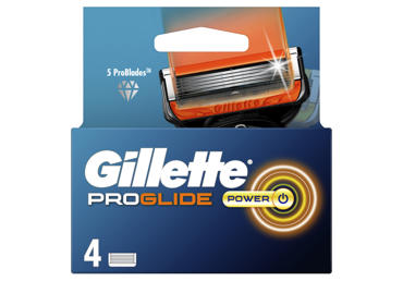 Skūšanās kasete GILLETTE FUSION Proglide Power 4gb - 1