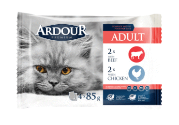 Kons.kaķu bar. ARDOUR liell. vista 4x85g