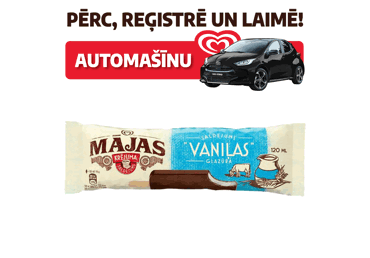 Saldējums MĀJAS vaniļas uz kociņa 70g - 1