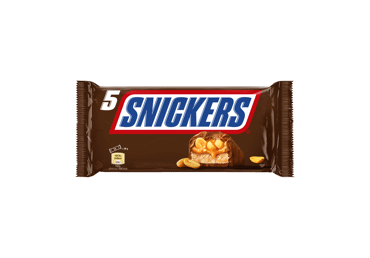 Šokolādes batoniņi SNICKERS 5gab. 250g