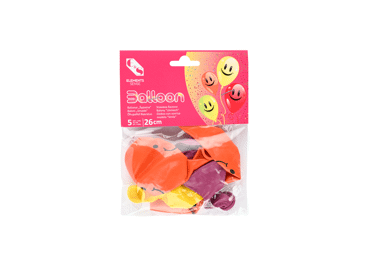 Baloni Smaids ELEMENTS D26cm 5gab. - 1