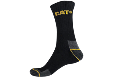 Darba zeķes CAT P394 black 46/50 3p. - 2