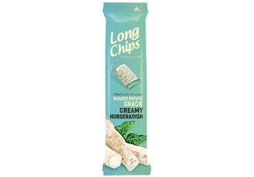 Kartupeļu plāksnes LONGCHIPS ar mārrutku garšu 75g
