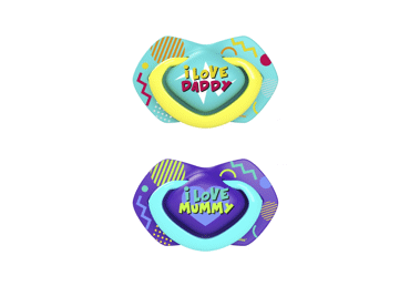 Māneklīši silikona simetriski 18m+ CANPOL 2gab.