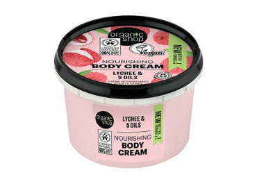 Krēms ķerm.ORGANIC SHOP Rozā liči 250ml - 1