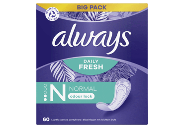 Ikdienas ieliktnīši ALWAYS Normal 60gab.