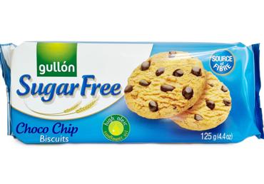 Cepumi GULLON Chip Choco bez cukura 125g