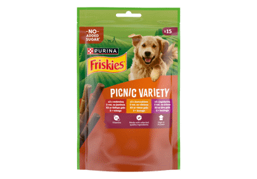 Gardums suņiem FRISKIES PICNIC mix.126g