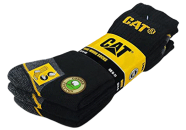 Darba zeķes CAT P394 black 46/50 3p.
