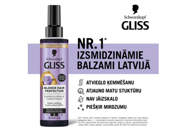 Izsmidzināms kondicionieris GLISS Blonde 200ml - 2