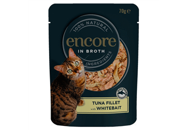 Konservēta kaķu barība ENCORE ar tunci 70g