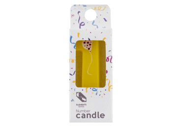 Dzimšanas dienas svecīte 1 ELEMENTS SENSE