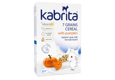 Putra KABRITA kazas piena-daudzgraudu-ķirbju 6+ 180g