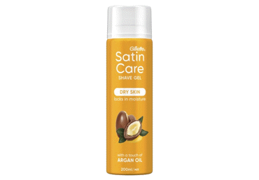Skūšanās želeja GILLETTE Satin Care Argan 200ml