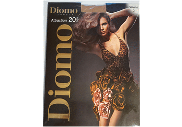Siev. zeķb. DIOMO ATTRACTION 20 visone 2