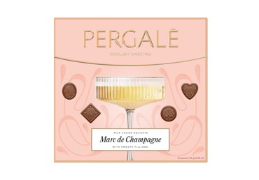 Konfekšu izlase Marc de Champagne PERGALE  114g​