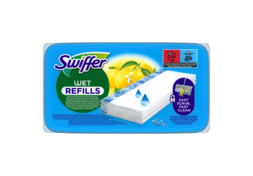Mitrās grīdas lupatas SWIFFER 10gab.