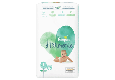 Autiņb.PAMPERS Harmonie S1 2-5kg 50gab.