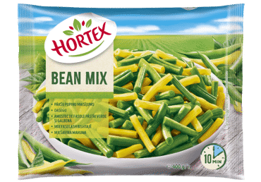 Saldētu pākšu pupiņu Mix HORTEX 400g