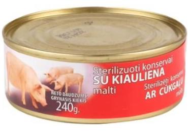 Sautēta malta cūkgaļa BRASLA 240g