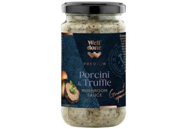 Trifeļu mērce ar meža sēnēm WELL DONE PREMIUM 180g 