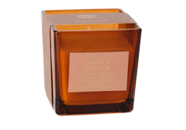 Aromātiskā svece stikla trauciņā 8cm