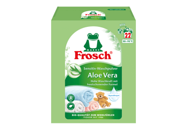 Veļas pulveris FROSCH Aloe 22m.r. 1,45kg