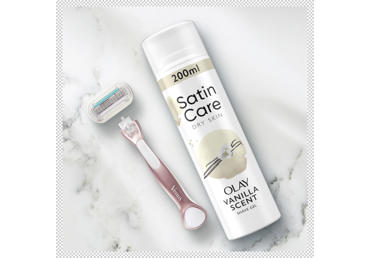Skūšanās želeja GILLETTE SATIN CARE Vanila 200ml - 2