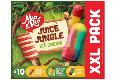 Sulas saldējums džungļu sula Mix MIO&RIO 473g