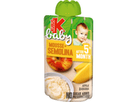 Biezenis KUBUŠ BABY banānu ar putru 5+ 100g