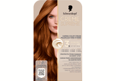 Matu krāsa SCHWARZKOPF CREME SUPREME 7-7