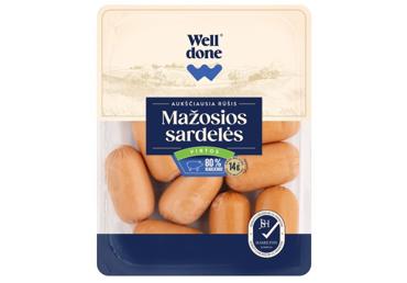 Mini sardeles WELL DONE vārītas 450g