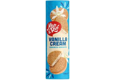 Cepumi ar vaniļas pildījumu MIO&RIO 500g