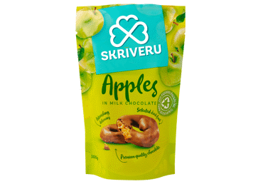 Āboli piena šokolādē SKRĪVERU 100g