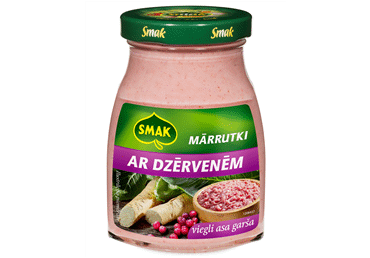 Mārrutki SMAK ar dzērvenēm 175g