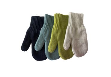 Bērnu dubultie dūraiņi,100% merino vilna