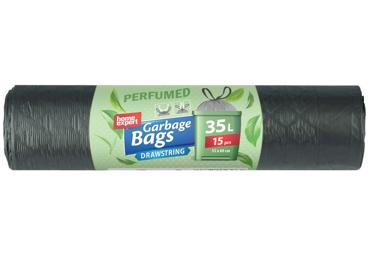 Aromāt.atkritumu maisi 35L 15gab.53x60cm