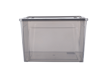 Plastmasas mantu uzglabāšanas kaste ar vāku 12L