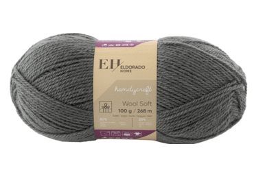 Adīšanas dzija ELDORADO HOME 100g/268m