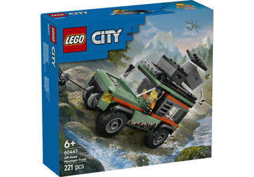 Konstruktors LEGO Bezceļu 4x4 kalnu auto 60447