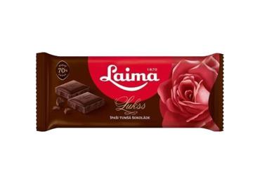 Tumšā šokolāde  Lukss 70% LAIMA 90g