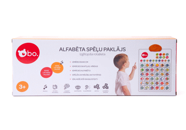 Rotaļu alfabēta paklājiņš LV BO. - 2